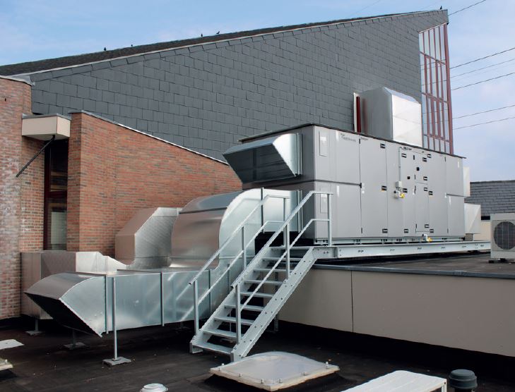 Nieuw klimaatsysteem in de Adventkerk in Veenendaal