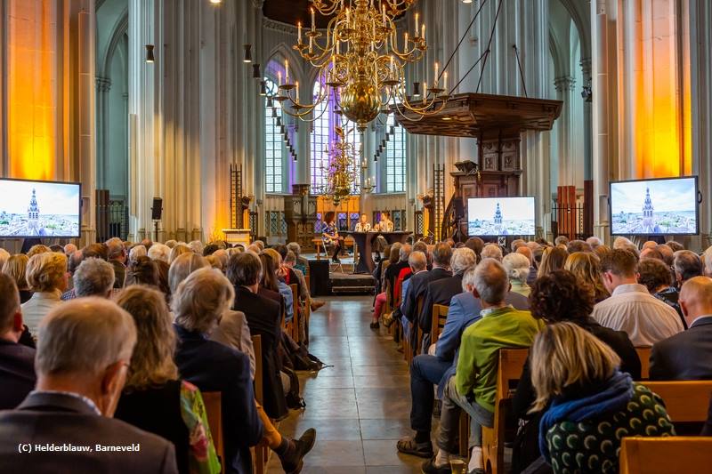 Symposium Nationale Kerkenaanpak in de Stevenskerk in Nijmegen, november 2018 | Beeld: copyright Helderblauw.