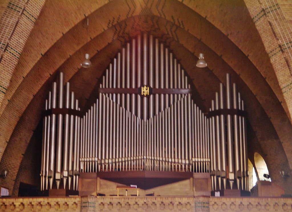 Pels orgel in de Sint-Jan in Waalwijk