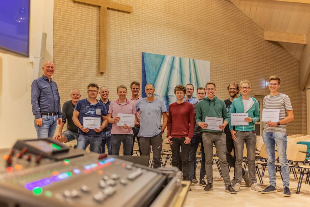 Backstage geluidstraining
