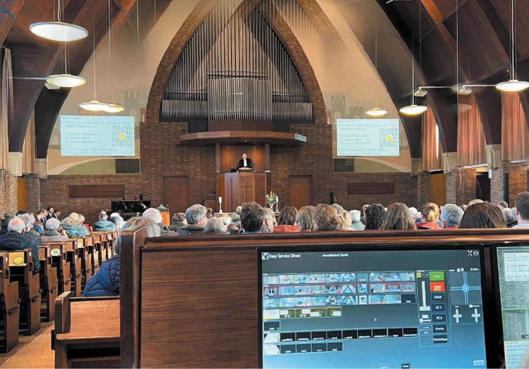 ESD kerk-tv software van Schaapsound