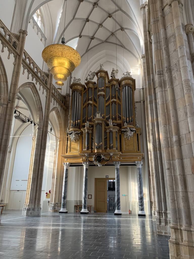 Het Strümphler-orgel in de Eusebiuskerk in Arnhem.