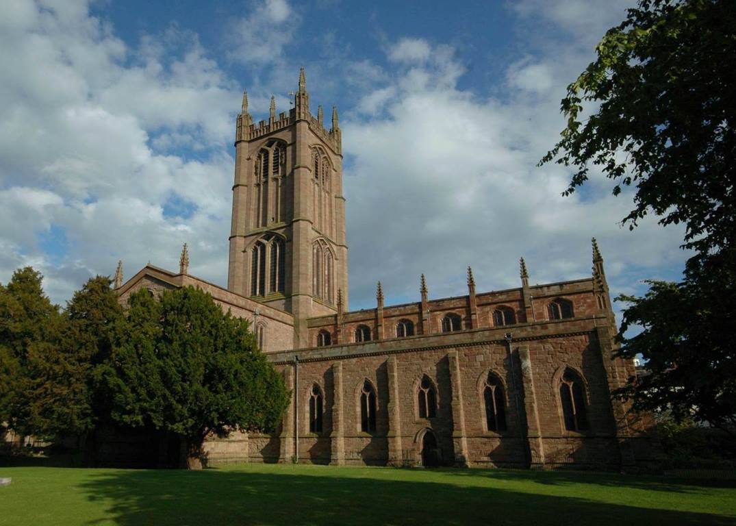 Buitenzijde St. Laurence in Ludlow | Foto: website St. Laurence Ludlow
