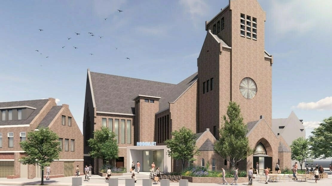 Kerk Den Haag supermarkt