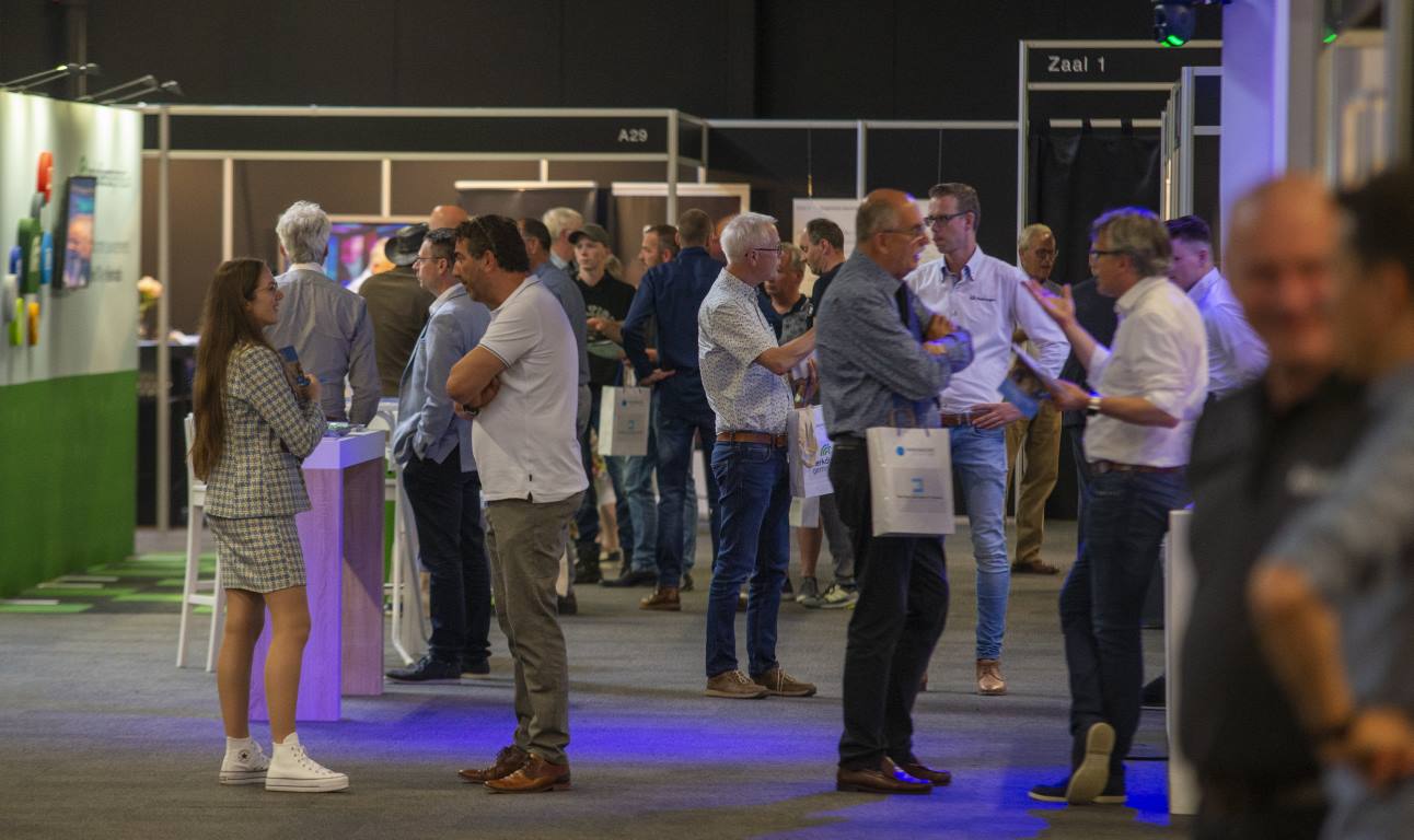 Foto tijdens Kerkenbeurs Nederland 2022, eveneens in Expo Houten.