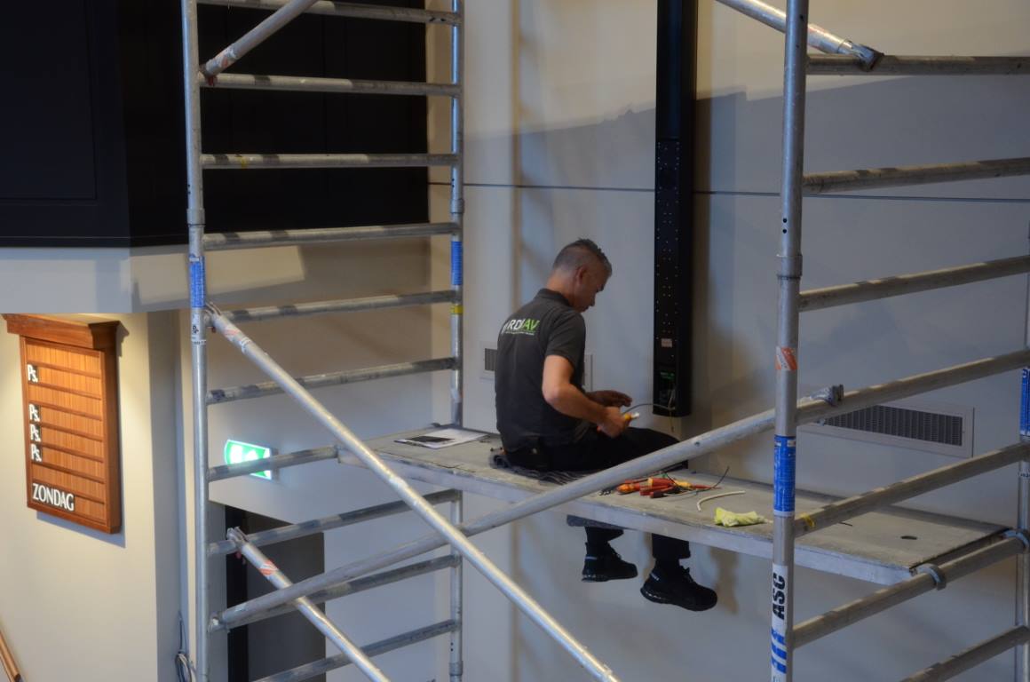 Nieuw geluid wordt geinstalleerd in GG Kootwijkerbroek.