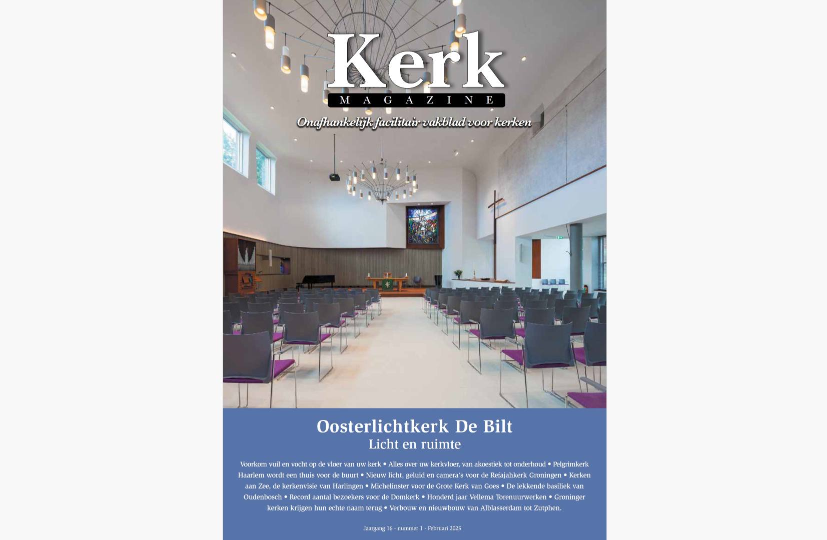 Cover Kerkmagazine februari maart 2025