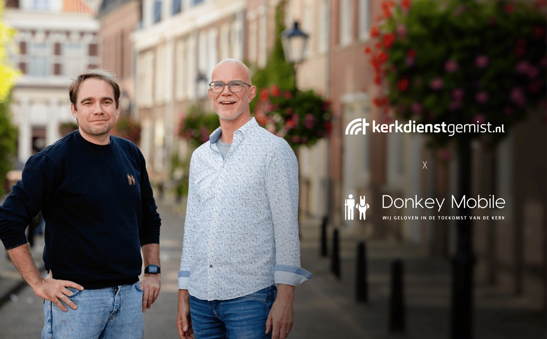 Donkey Mobile neemt Kerkdienstgemist over