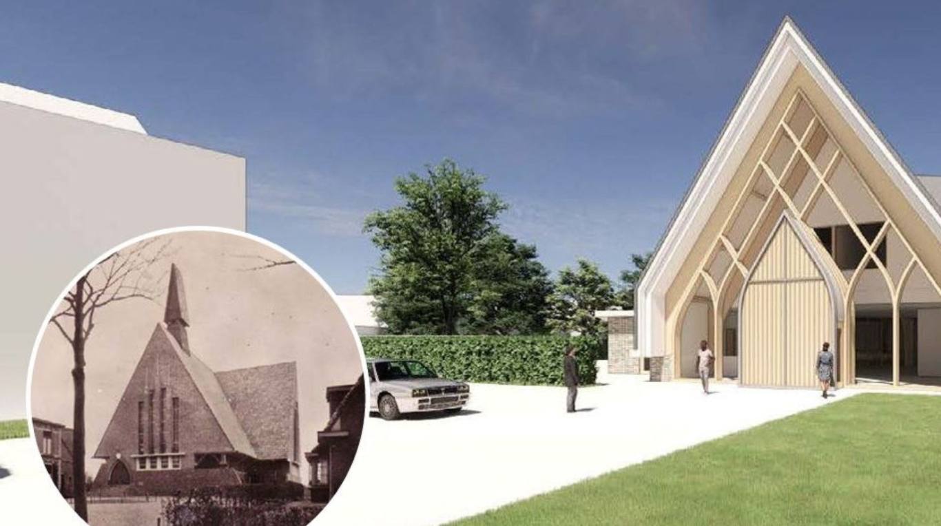 Nieuwe Regenboogkerk in Epe wordt ontworpen door Van Kooten Architectuur.