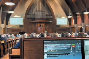 ESD kerk-tv software van Schaapsound