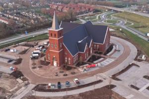Nieuwbouw van de Gereformeerde Gemeente in Kesteren